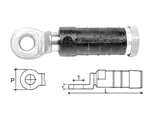 CPTA R 16 Изолированный наконечник